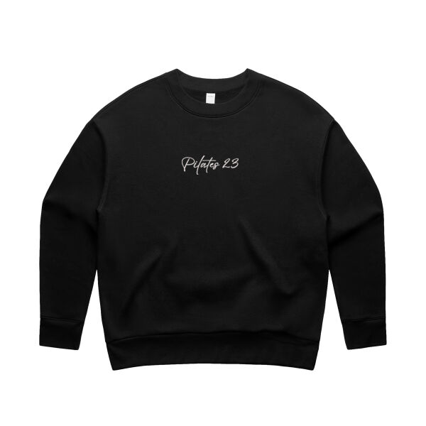 Pilates 23 - Wo's Relax Crew - Embroidered Thumbnail